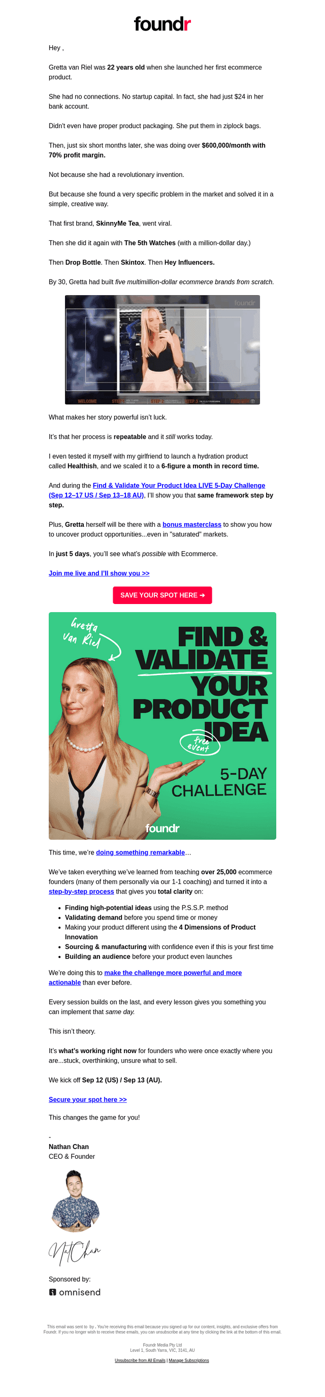 💃 From $24 → $600K/month (how Gretta did it)