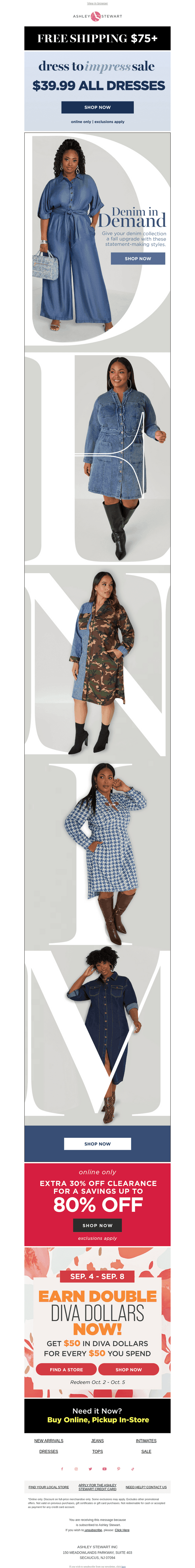 Let’s take your denim collection to a new level 💙
