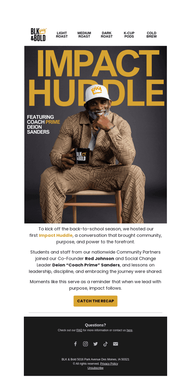 Coach Prime on Purpose, Power, and Community