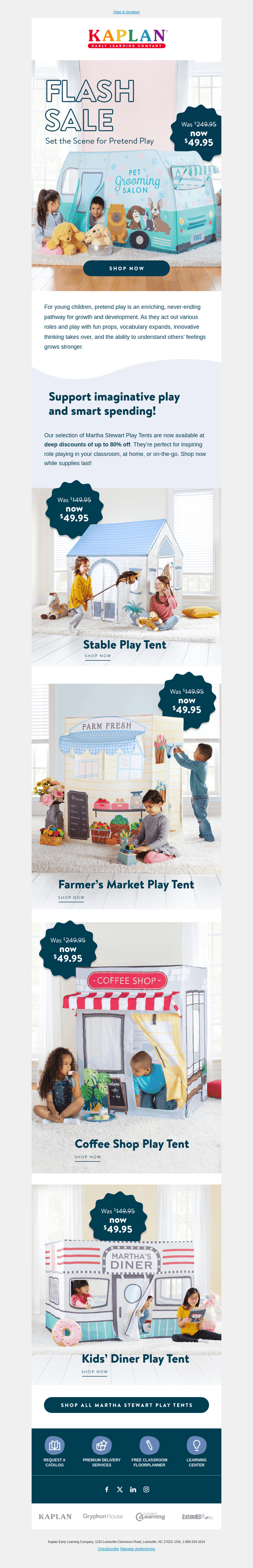 Save up to $200 on pretend play fun