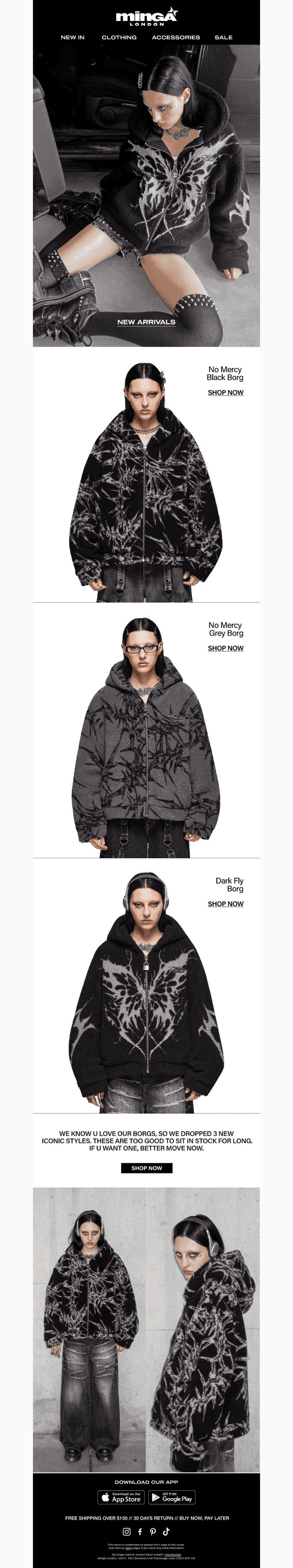 NEW BORGS JUST DROPPED!