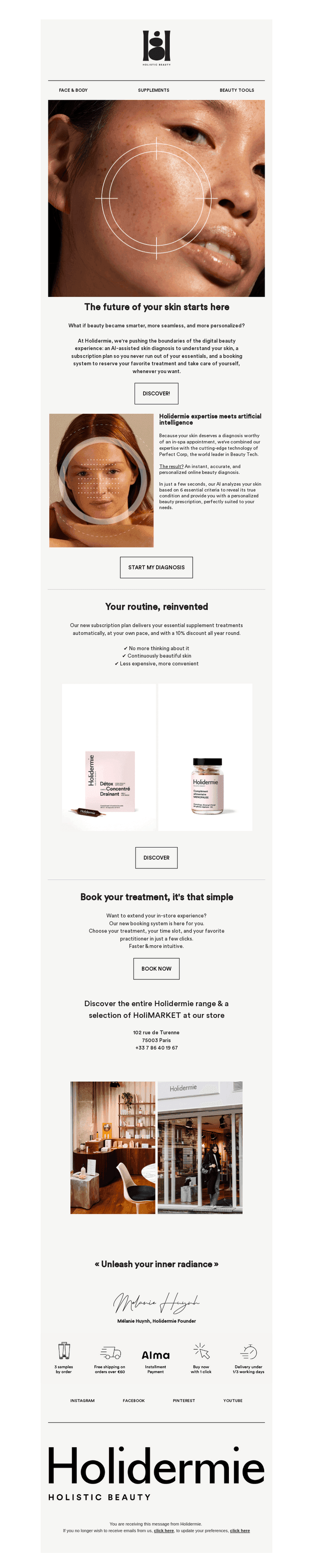 Beauty reinvented: simpler, more precise, more personalized