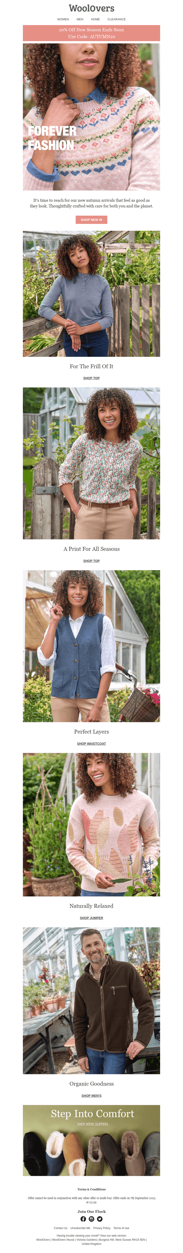 10% Off New Season | Only Until Tomorrow