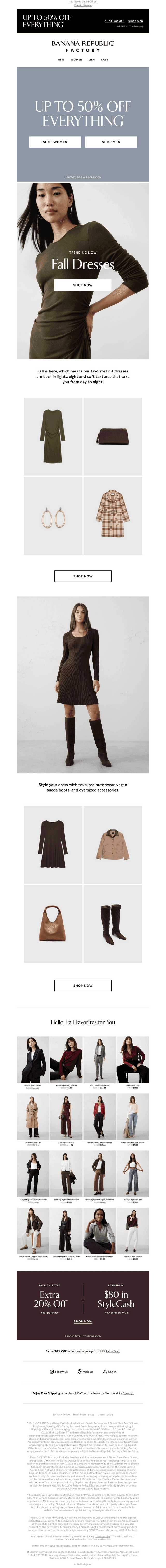Our favorite fall dresses are back