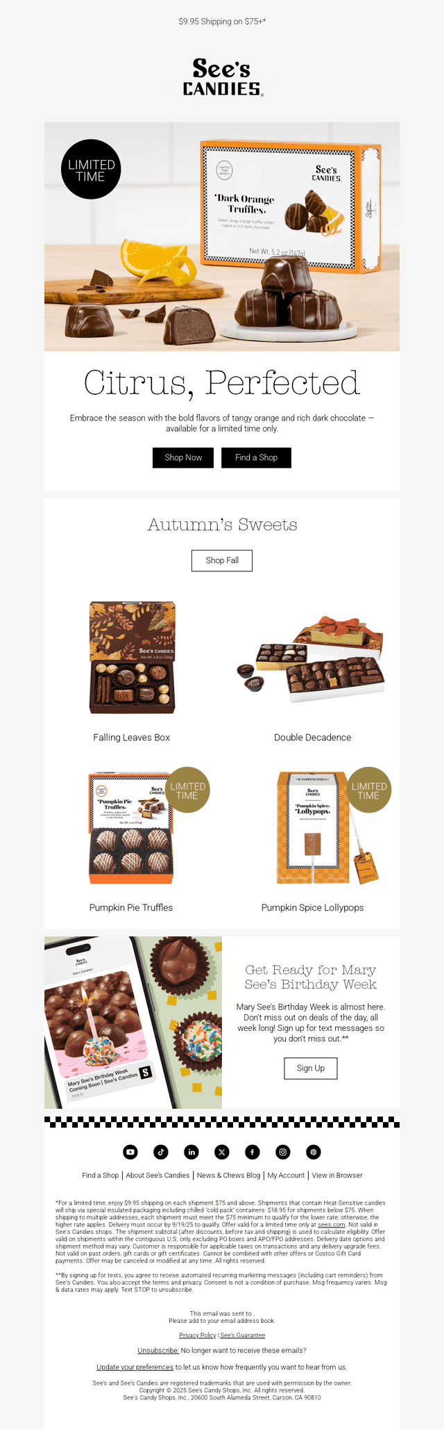 Fall Favorite Is Back: Dark Orange Truffles 🍊
