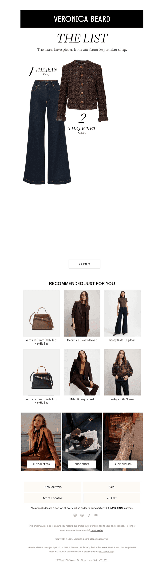 The List: Fall new arrivals