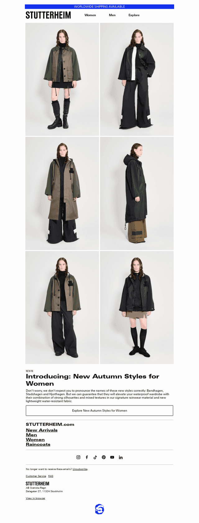 Introducing New Autumn Styles for Women