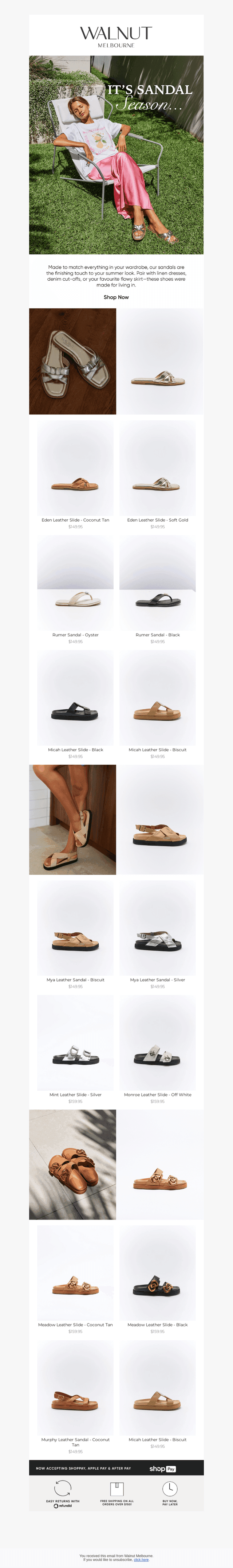 Get Sandal Season Ready...