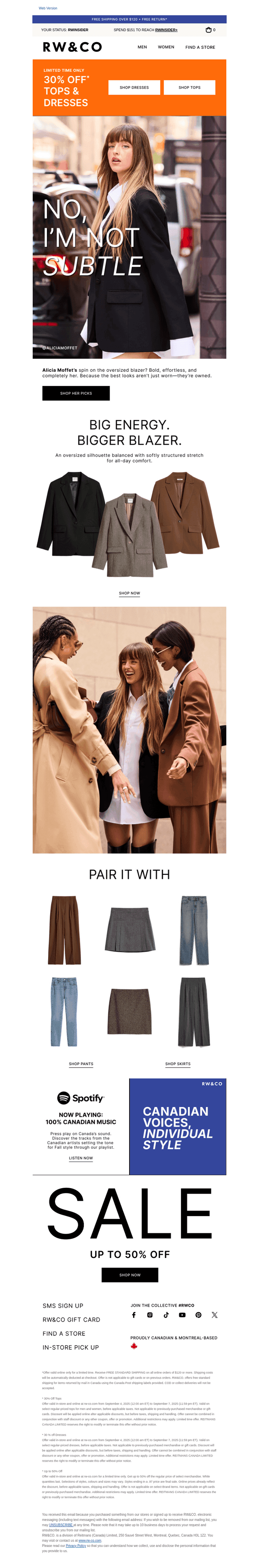 Blazer Spotlight: Oversized (Plus, -30% ends today)