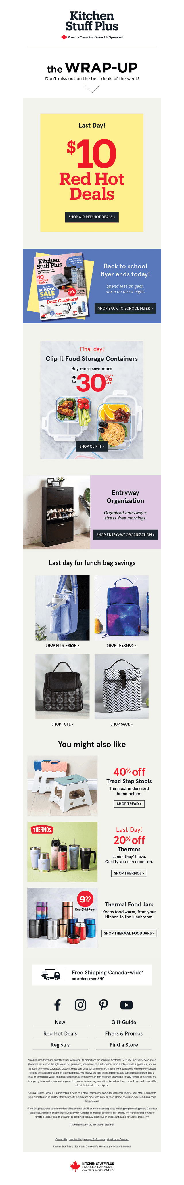 $10 Red Hot Deals Ends Today⌛