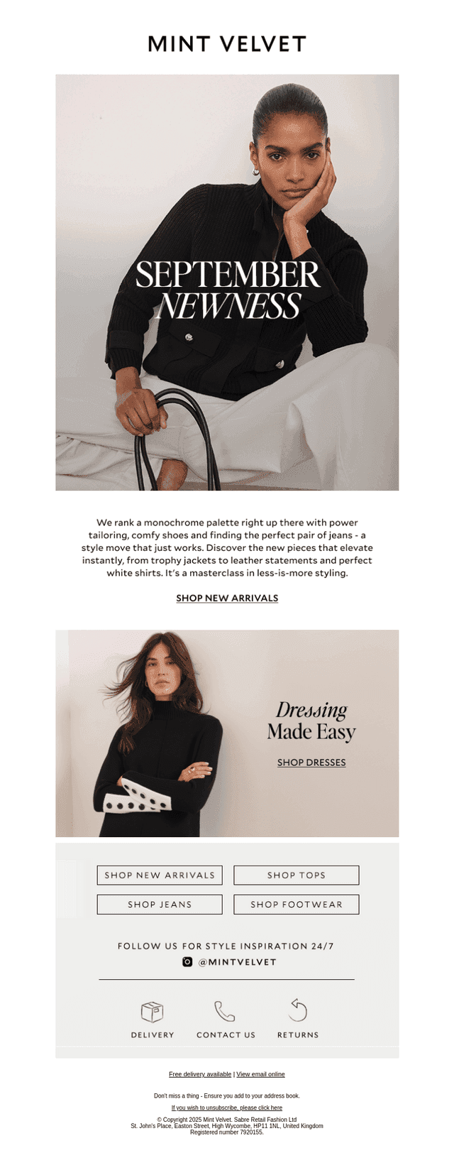 September newness