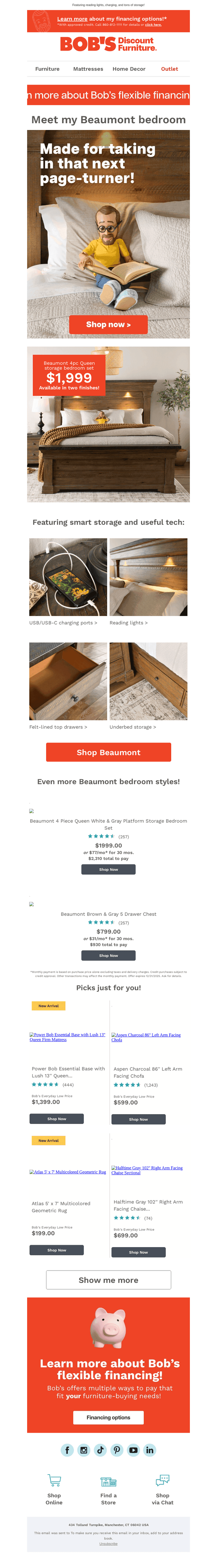 Beaumont: a better bedroom set 🛏️