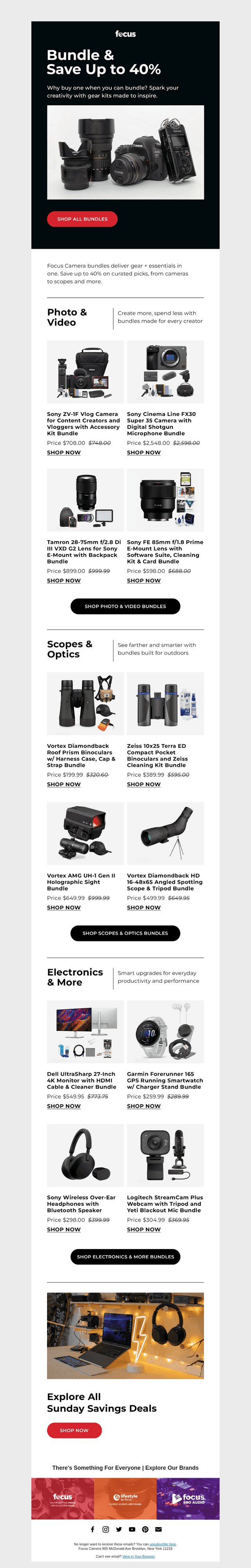 Bundle & Save: Up to 40% Off