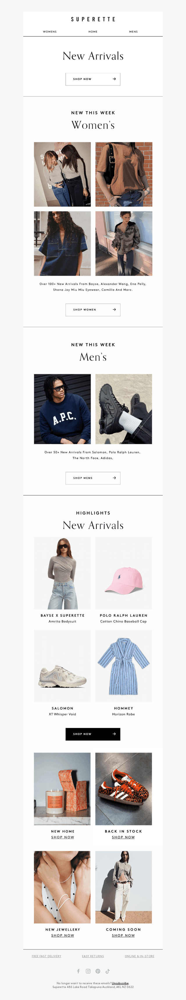 THIS WEEKS NEW ARRIVALS