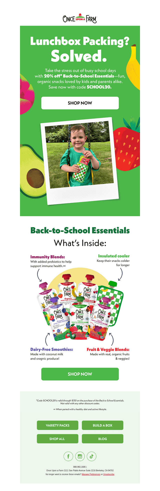 20% Off Back-to-School Essentials🔔