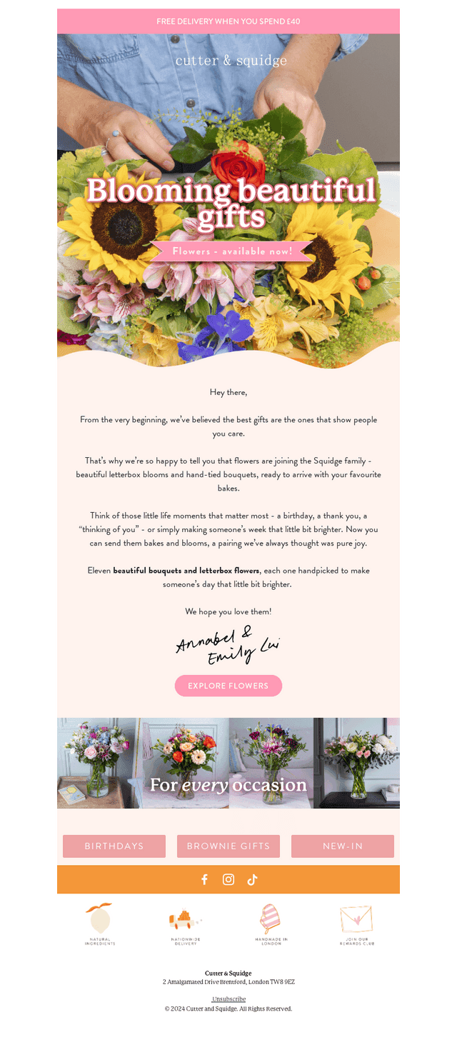 We’re in full bloom! 💐