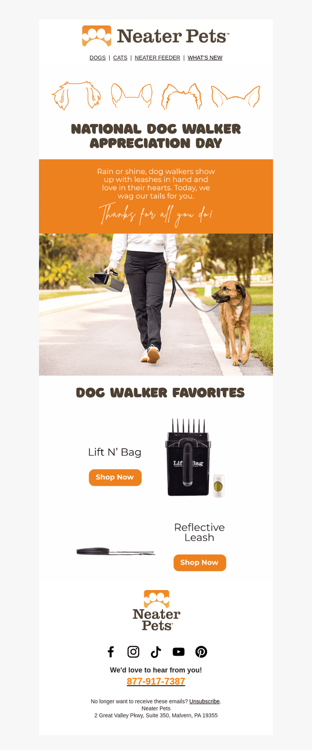 Happy Dog Walker Appreciation Day!