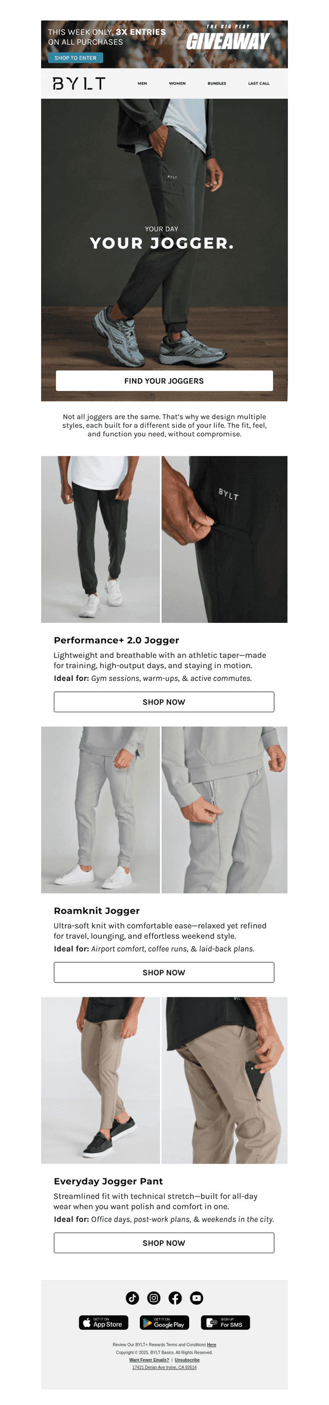 The Right Jogger for Every Move