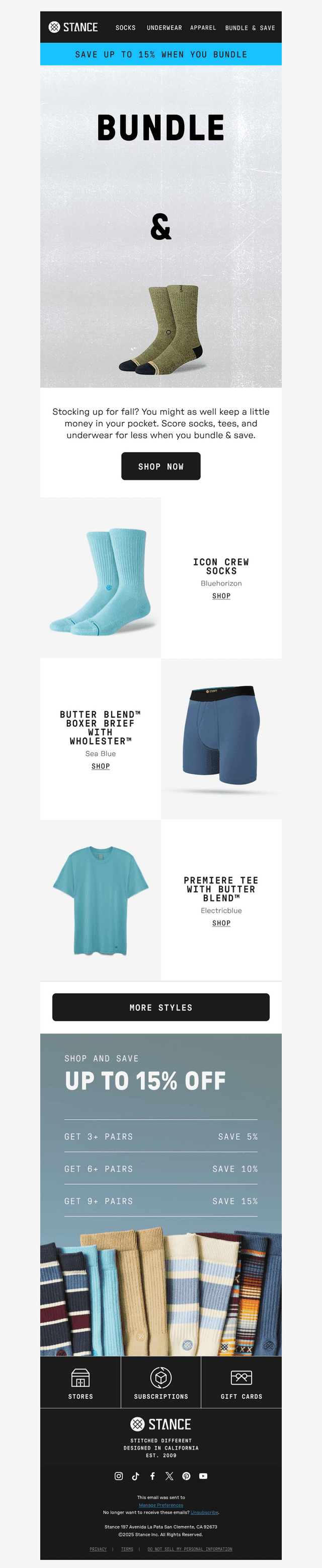 Save up to 15% OFF when you Bundle