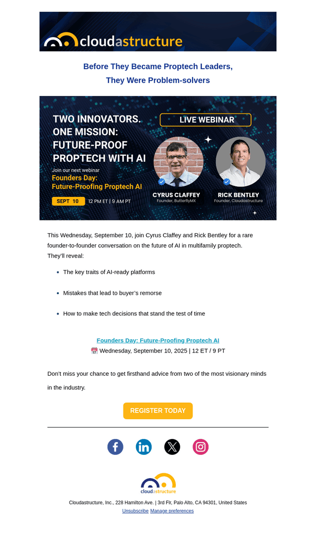 This Wednesday: Future-Proofing Proptech AI