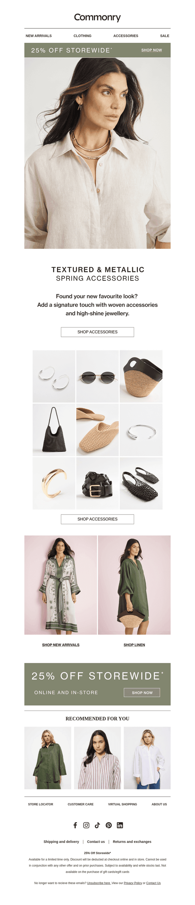 25% Off Storewide | Your signature accessory