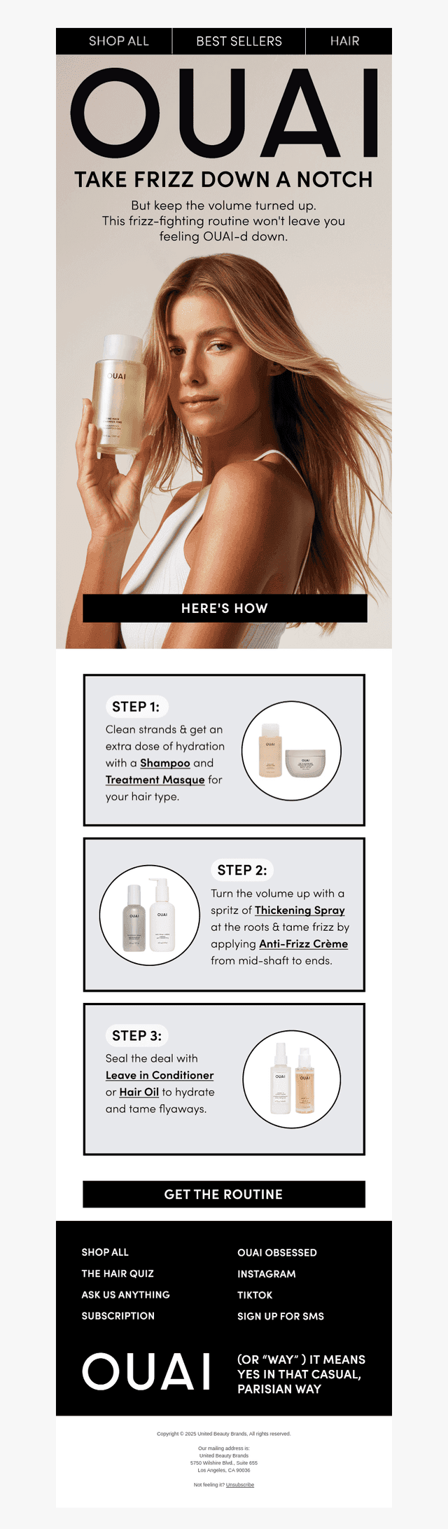 How do I fight frizz without falling flat?