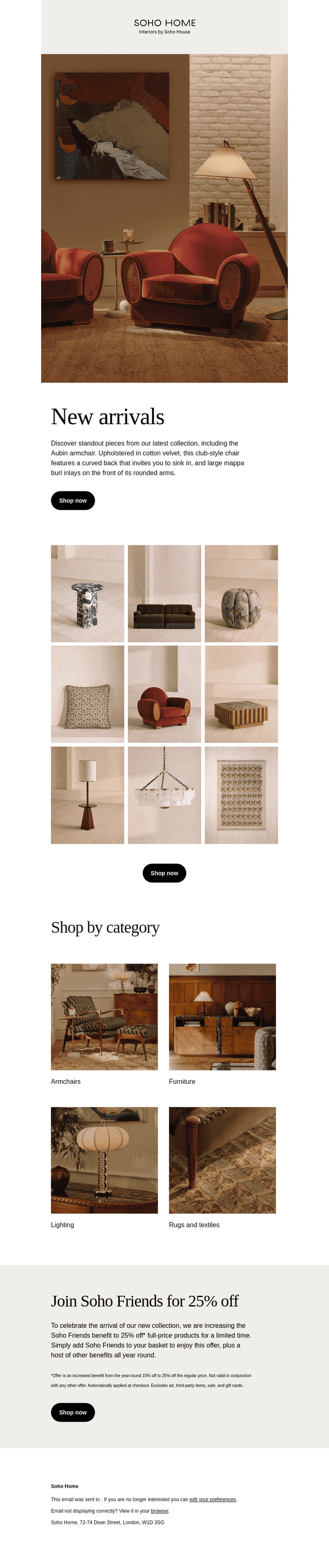 Discover our new arrivals