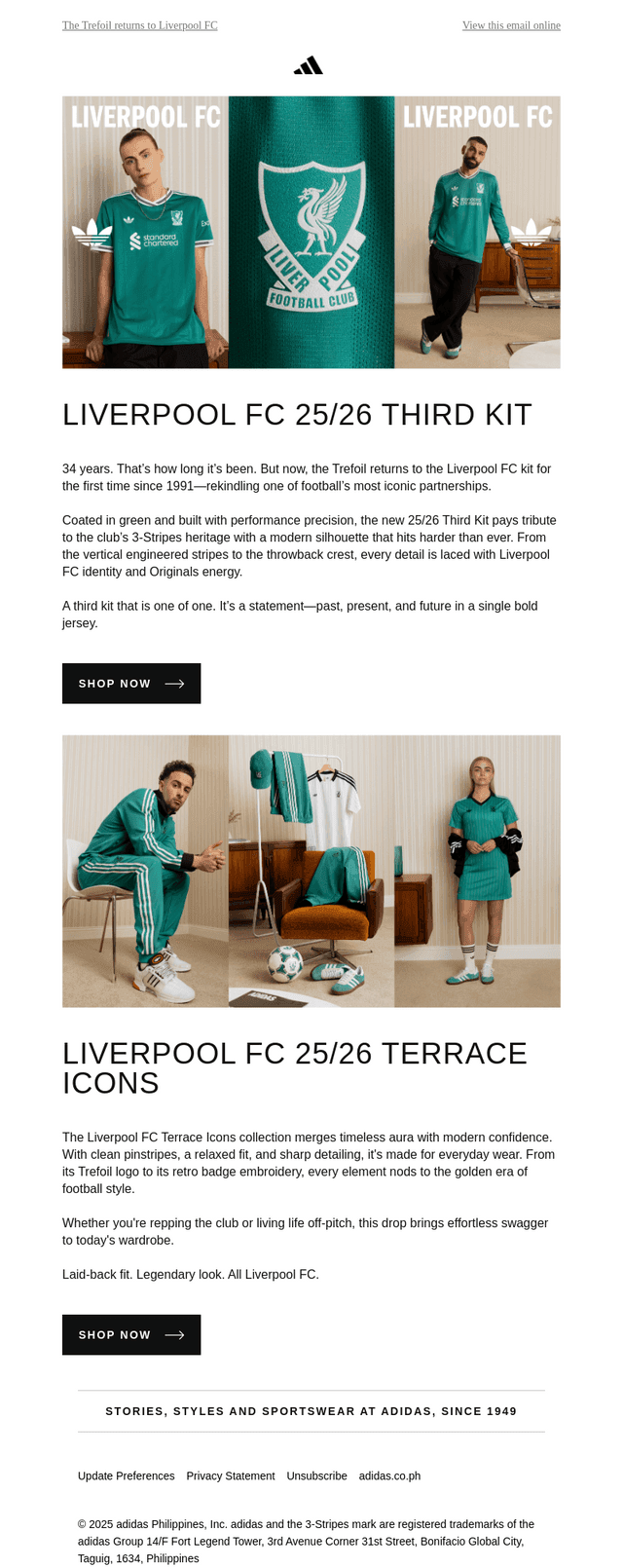 LIVERPOOL FC 25/26 THIRD KIT