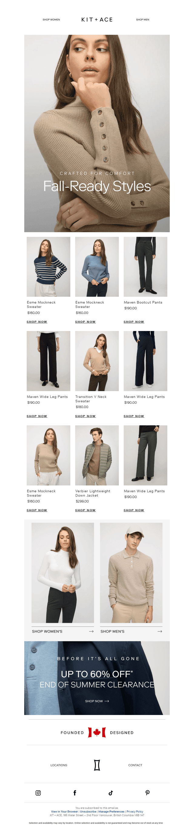 Ease Into Fall