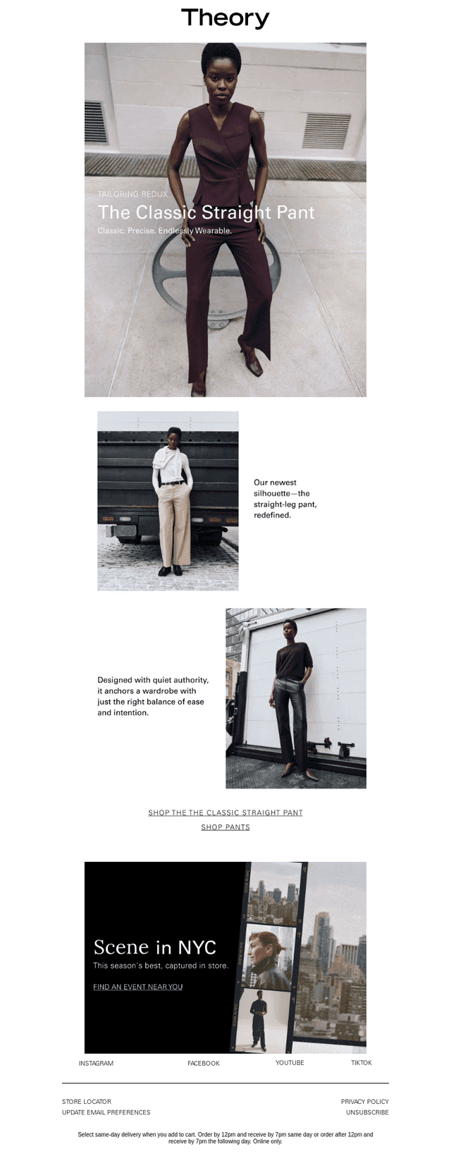 The Classic Straight Pant in Focus