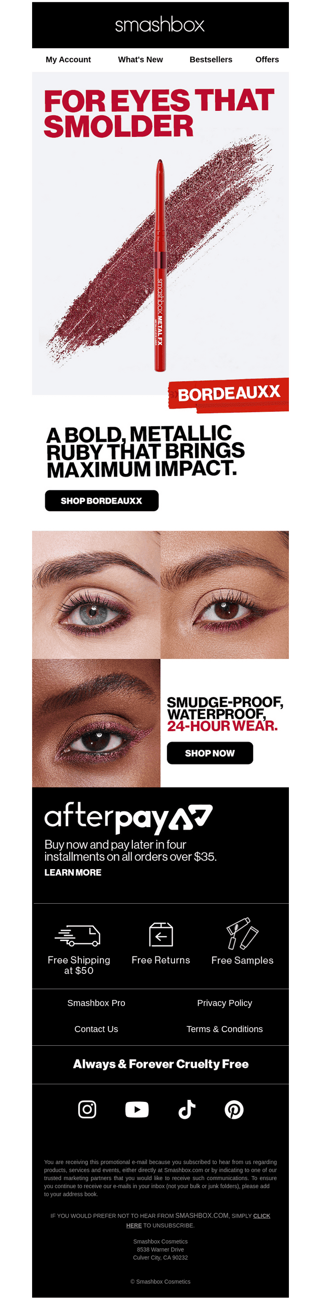 Limited Edition Metal FX Eyeliners