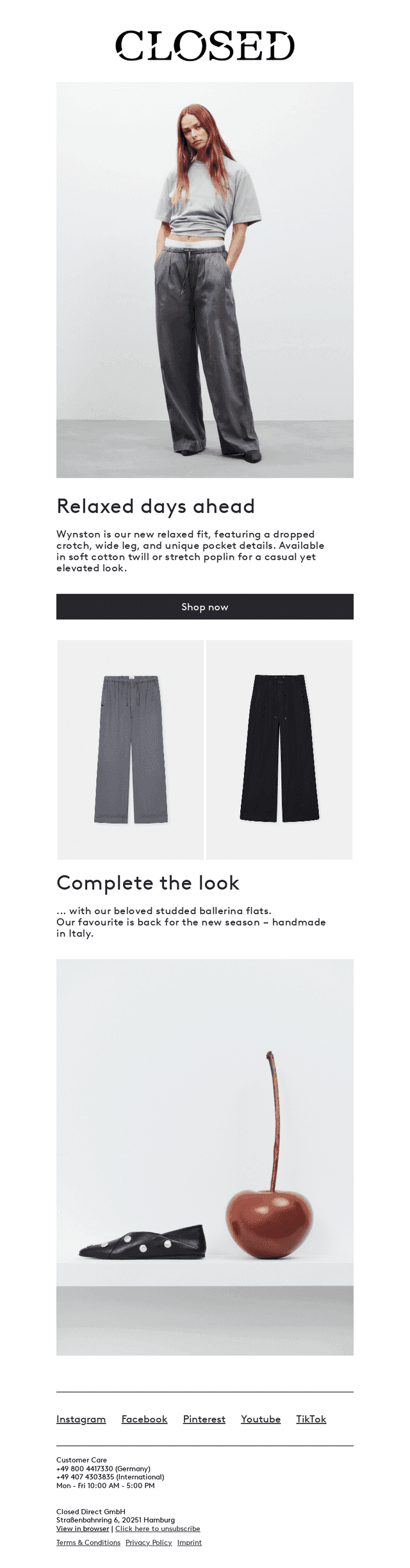 New pants alert | As relaxed as it gets ​