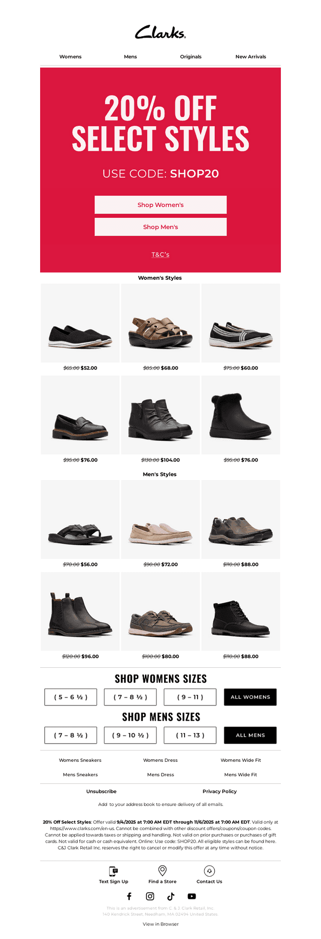 We Thought You’d Like 20% Off
