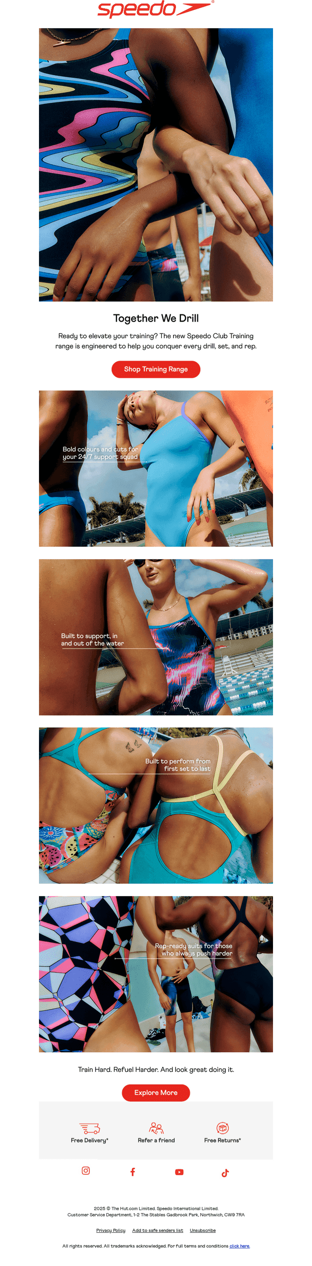 Speedo USA email from Wed, Sep 10, 2025