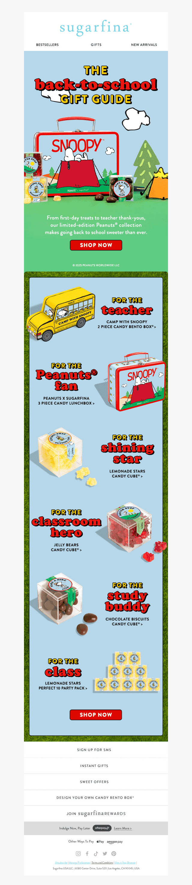 Sweeten the School Year with Snoopy 🍎