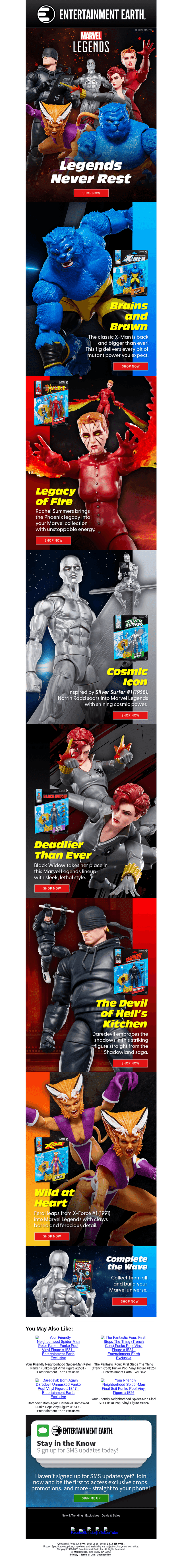 Entertainment Earth email from Wed, Sep 10, 2025