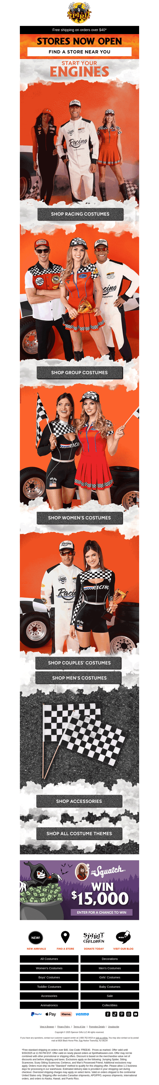 Costumes fit for a champ🏆🏁