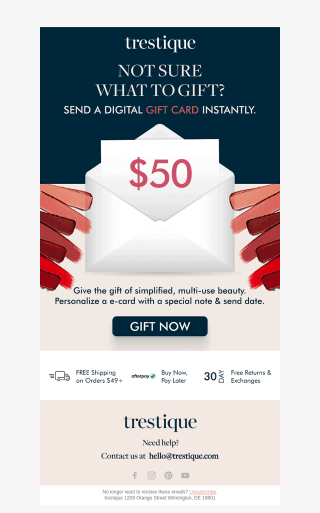 Not sure what to gift? 💌