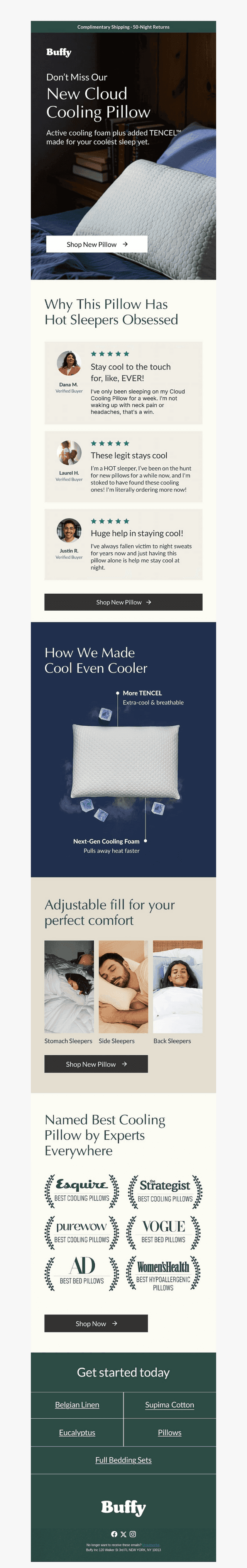 Can't Miss: NEW Cloud Cooling Pillow