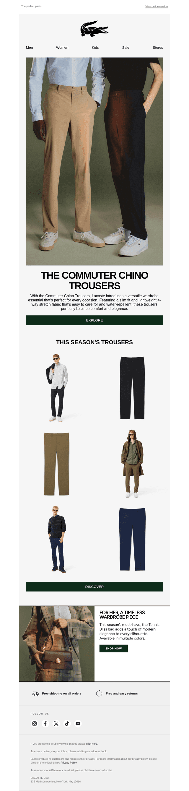 The Commuter Chino Pants.