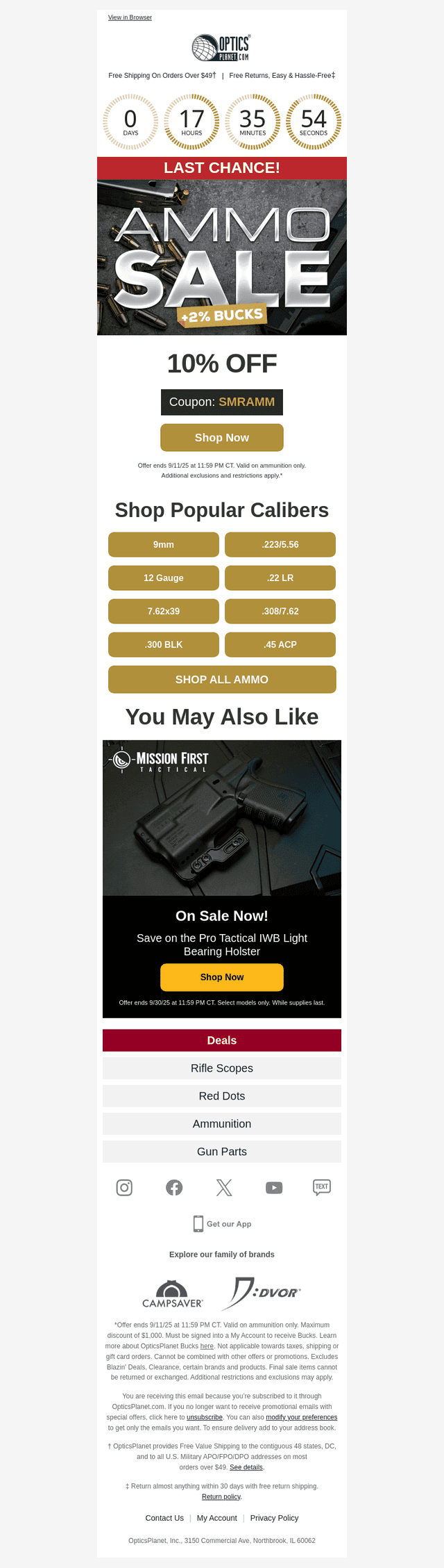 ⏲️ Time is Ticking ... Stock up Now!