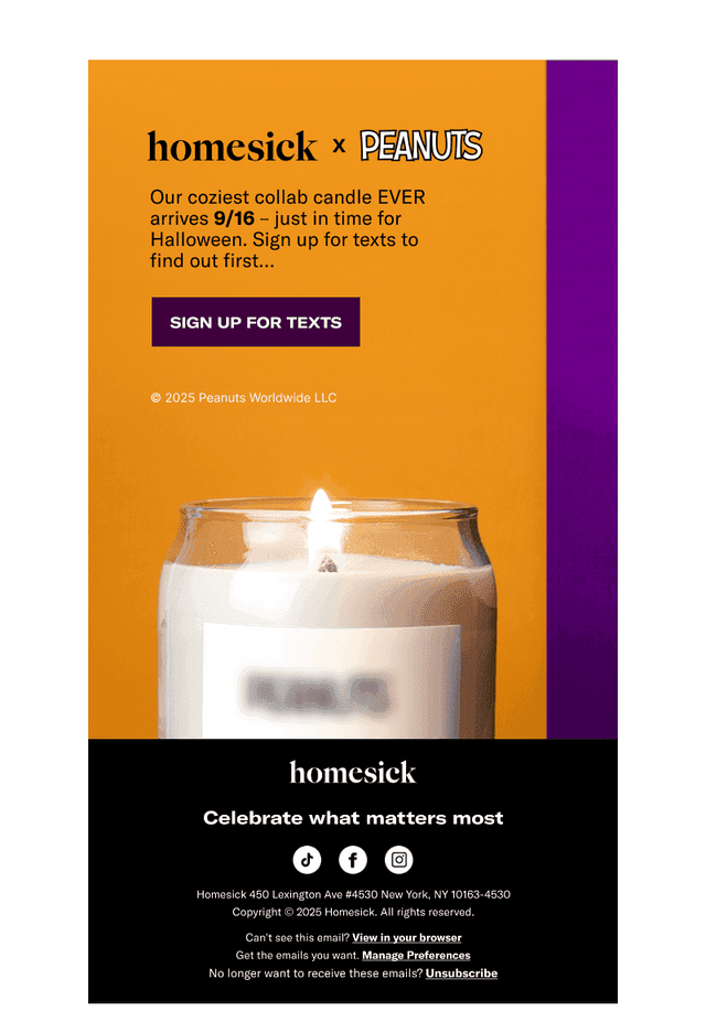RE: The ultimate autumn candle