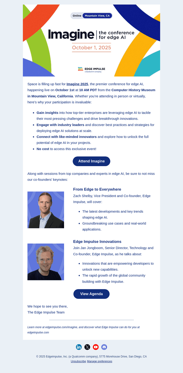 Imagine 2025: Edge AI Breakthroughs Await