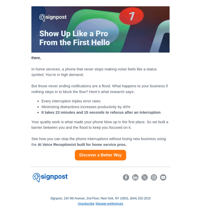 Signpost email from Thu, Sep 11, 2025