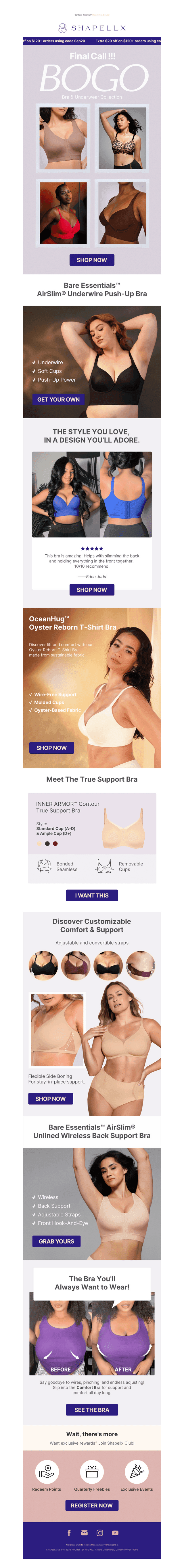 ⌛ Final Hours: Bra BOGO Ends Soon!