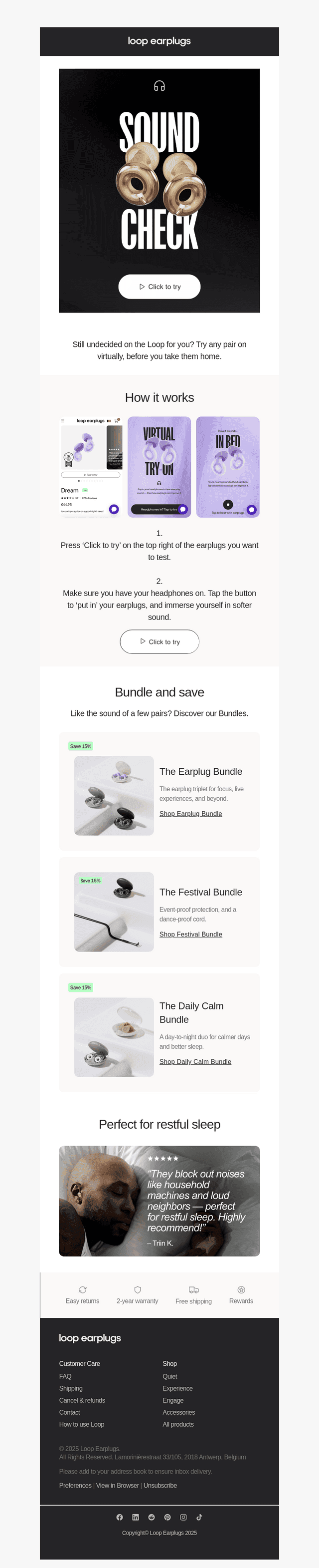 Put Loop to the test 🎧
