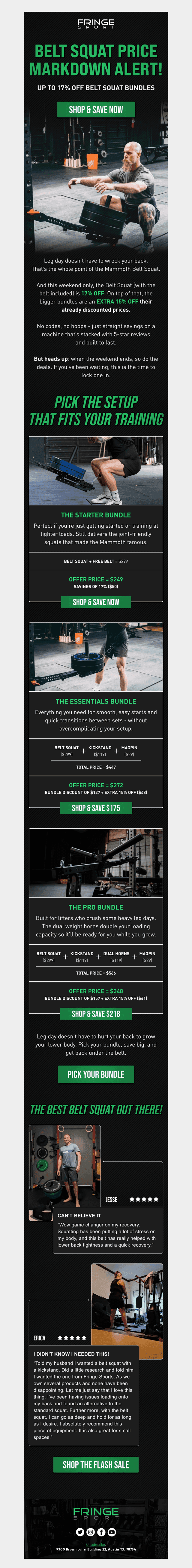 🚨 Flash Sale: Mammoth Belt Squat