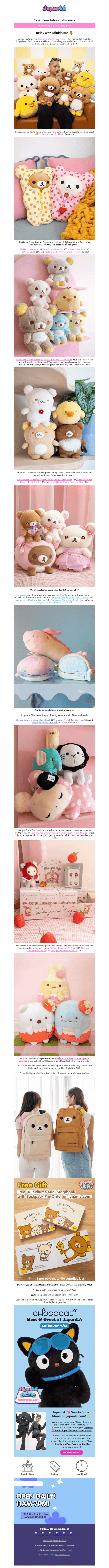 Relax with Rilakkuma! 🧸