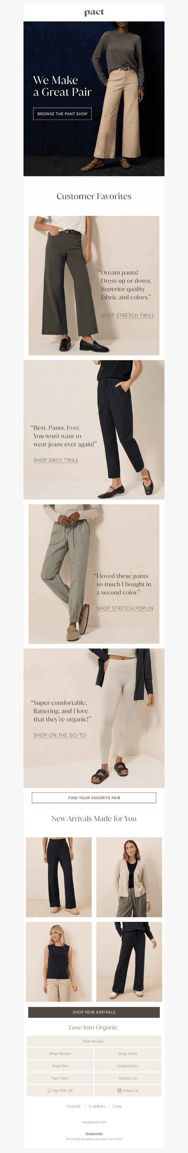 “Dream Pants!” - Debra