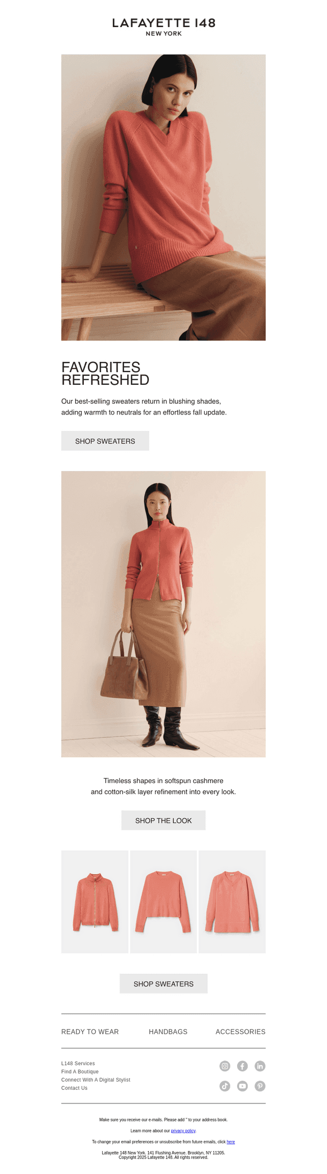 Color Update: Favorite Sweaters